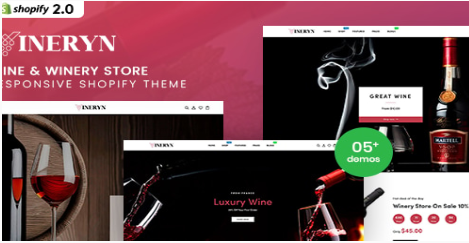 Wineryn - Wine & Winery Responsive Shopify Theme