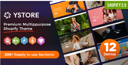 YStore - Multipurpose Fashion Shopify Theme OS