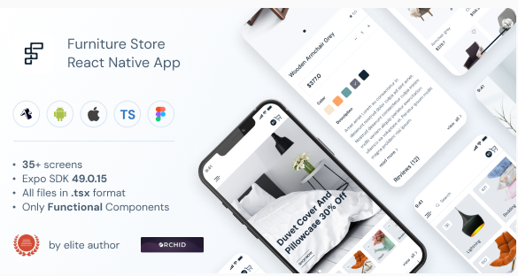 Funiq - Furniture Store | EXPO 49.0.15 | TypeScript | Redux Store