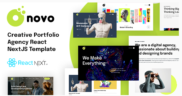 Onovo - React Portfolio & Agency NextJS Template