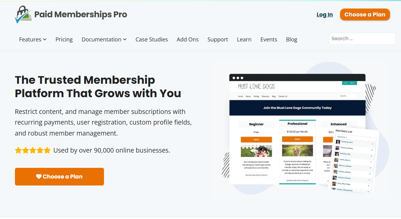 Product Image - Paid Memberships Pro State Dropdown