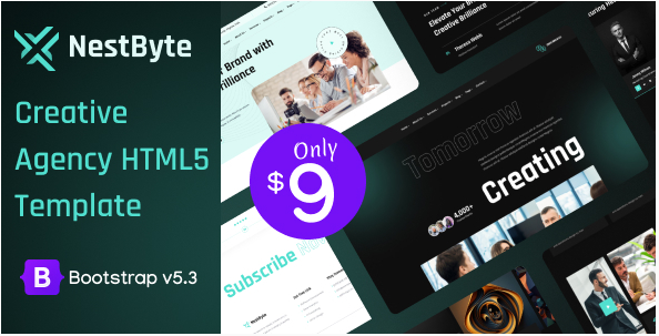 Nestbyte Creative Agency HTML5 Template