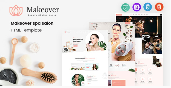 Makeover - Spa Saloon Responsive HTML5 Template