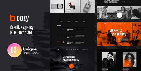 Boozy - Creative Agency HTML5 Template