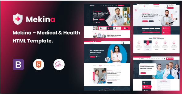 Mekina - Medical & Health HTML5 Template