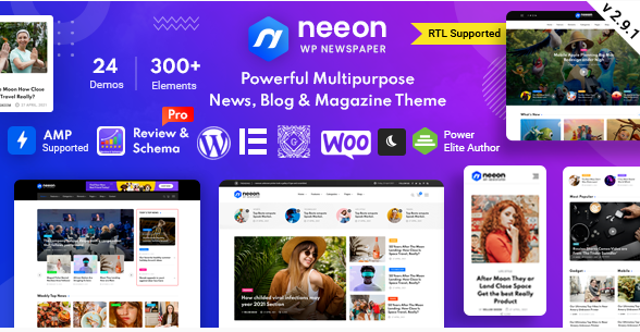 Neeon - WordPress News Magazine Theme