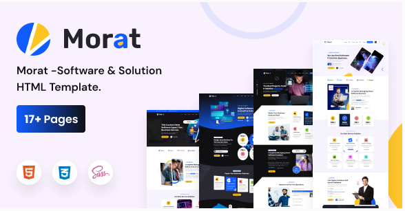 Morat - Software & Solution HTML5 Template