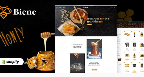 Biene - Honey Shop, Organic Food Shopify Theme