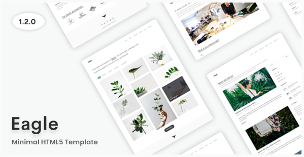Eagle - Minimal HTML5 Template