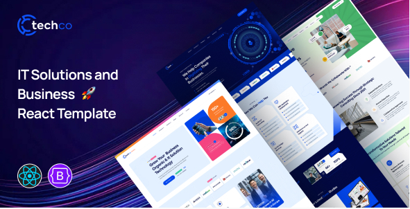 Techco - IT Solutions & Business React Template