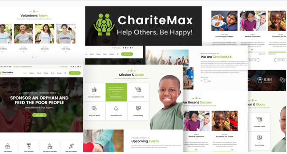 ChariteMax - Charity NonProfit HTML Template