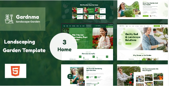 Gardnma - Gardening and Landscaping HTML5 Template