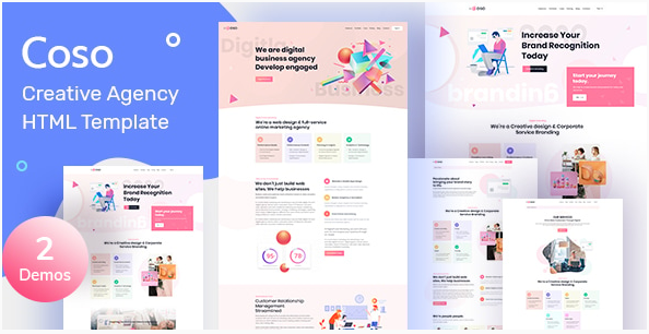 Coso - Creative Agency HTML Template