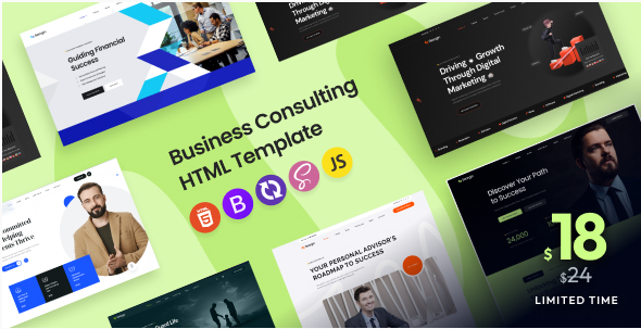 Seargin - Business Consulting HTML Template