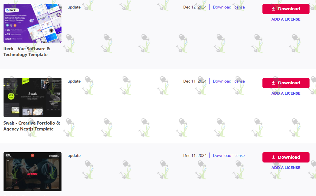 Iteck - Vue Software & Technology Template