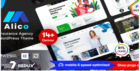 Product Image - Alico – Insurance WordPress Theme Product Image - Alico – Insurance WordPress Theme