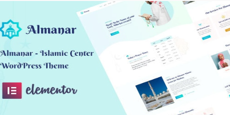 Product Image - Almanar – Islamic Center WordPress Theme