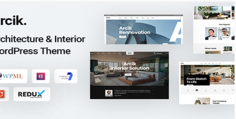 Product Image - Arcik – Architecture WordPress Theme