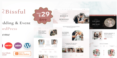 Product Image - Bissful – Wedding & Event WordPress Theme Product Image - Bissful – Wedding & Event WordPress Theme