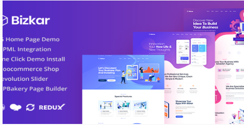 Product Image - Bizkar – Creative Agency WordPress Theme
