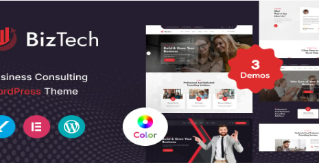 Product Image - Biztech – Consulting Business WordPress Theme