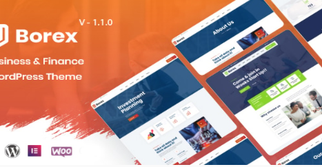 Product Image - Borex – Business And Finance WordPress Theme