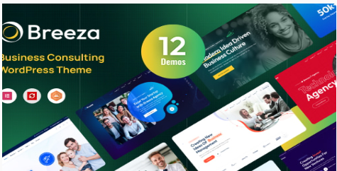 Breeza - Business Consulting WordPress Theme