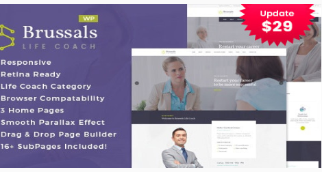 Product Image - Brussals – Personal Development Coach WordPress Theme Product Image - Brussals – Personal Development Coach WordPress Theme