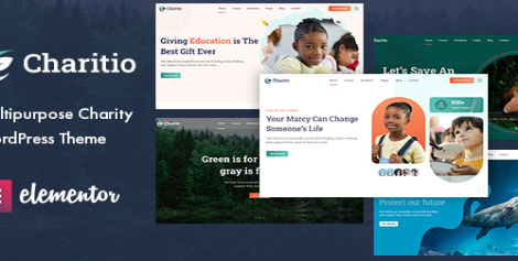 Product Image - Charitio – Multipurpose Charity WordPress Theme Product Image - Charitio – Multipurpose Charity WordPress Theme