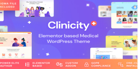 Clinicity - Health & Medical Elementor Theme