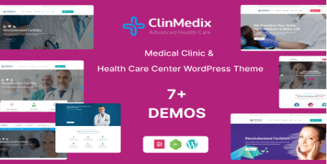 Product Image - Clinmedix – Health And Medical WordPress Theme