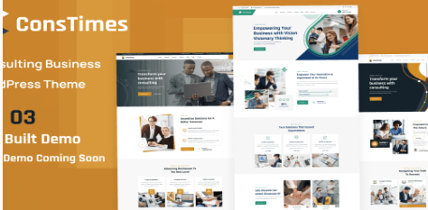 Product Image - ConsTimes – Consulting Business WordPress Theme