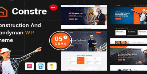 Product Image - Constre – Construction & Handyman Service WP Theme