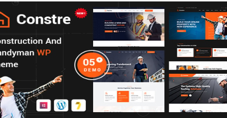 Product Image - Constre – Construction & Handyman Service WP Theme