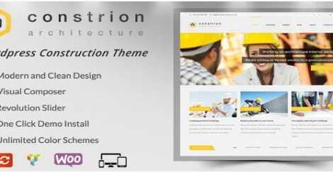 Product Image - Constrion – Construction and Builder WP Theme