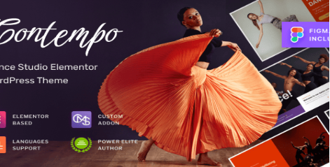 Product Image - Contempo – Dance School WordPress Theme