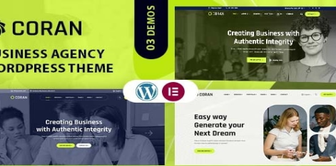 Product Image - Coran – Business Agency WordPress Theme Product Image - Coran – Business Agency WordPress Theme