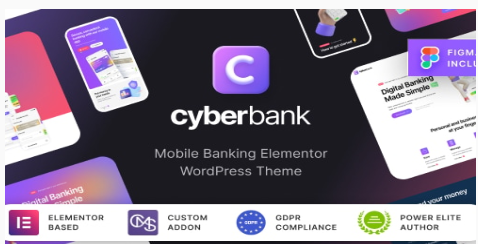 Cyberbank - Business and Finance WordPress Theme