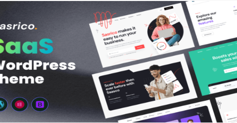 Product Image - Dasrico – SaaS Website WordPress Theme