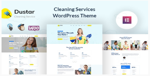 Dustar – Cleaning Services WordPress Theme