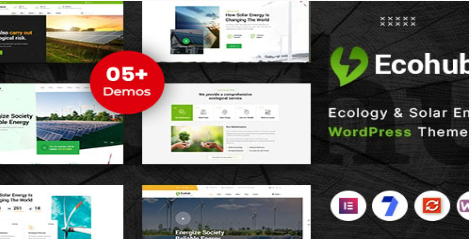 Product Image - Ecohub – Ecology Solar WordPress Theme