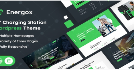 Product Image - Energox | EV Charging Station WordPress Theme