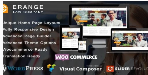 Product Image - Erange- Law Firm WordPress Theme