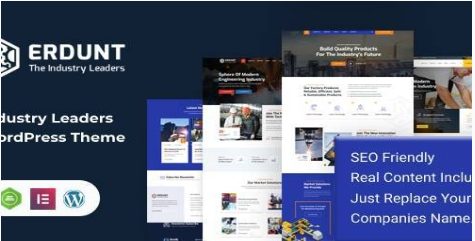Product Image - Erdunt – Industrial Business WordPress Theme