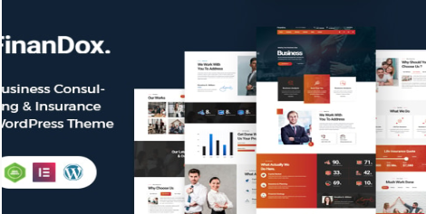 Product Image - FinanDox – Business Consulting WordPress Theme