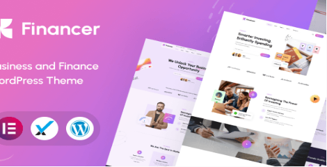 Financer - Business and Finance WordPress Theme
