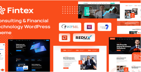 Product Image - Fintex – Consulting Corporate WordPress Theme