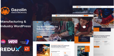 Gazolin - Industry & Factory WordPress Theme