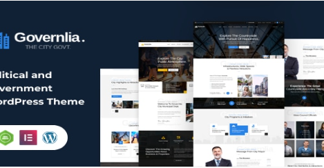 Product Image - Governlia – Municipal and Government WordPress Theme