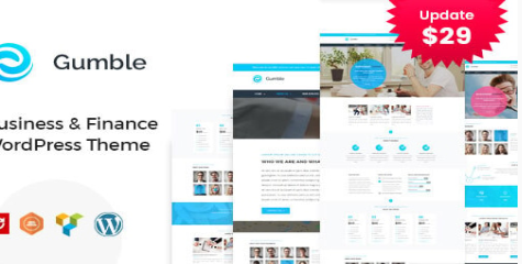 Product Image - Gumble – Business and Finance WordPress Theme Product Image - Gumble – Business and Finance WordPress Theme